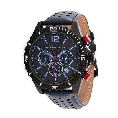 CHRONOGRAPH SOL NAVY & BLACK