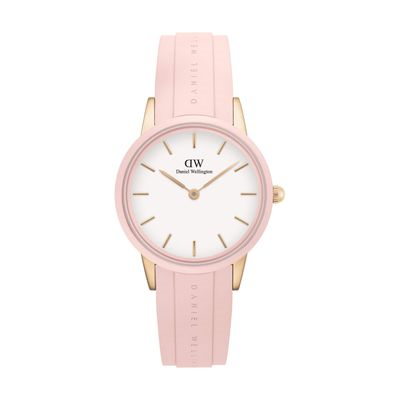 WATCH ICONIC MOTION PASTEL RG&WHITE D32