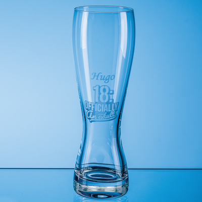 0,395LTR CURVE PILSNER GLASS