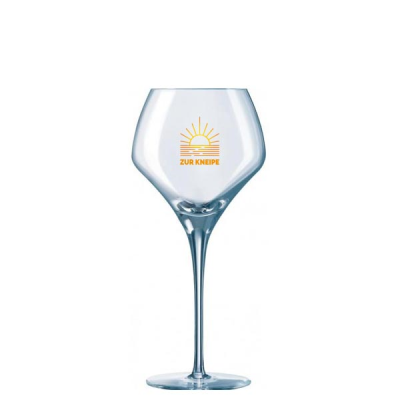 OPEN UP ROUND STEM WINE GLASS (370ML & 13OZ)