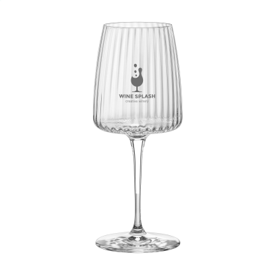 RIBBIO WINE GLASS 370 ML in Clear Transparent