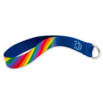 25MM WRIST BAND KEYRING