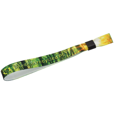 RECYCLED PET EVENT WRIST BAND (DYE SUBLIMATION PRINT)