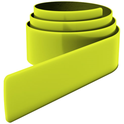 RFX™ 38 CM REFLECTIVE TPU SLAP WRAP in Neon Fluorescent Yellow