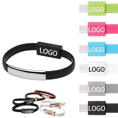 SILICON WEARABLE DATA CABLE BRACELET WRIST BAND