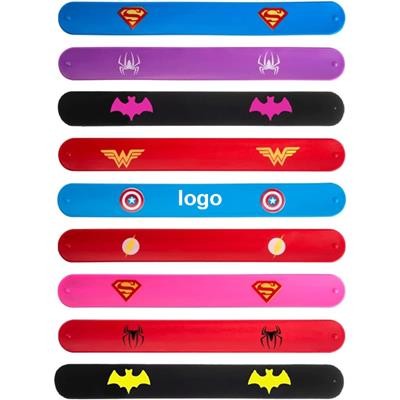 SUPERHERO SLAP BRACELET TOYS